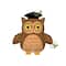 SuperShape® 30" Wise Owl Graduate Foil Balloon